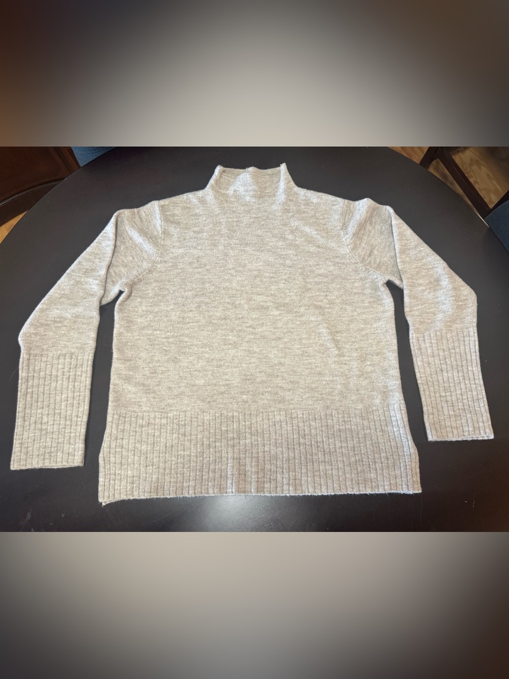 Love By Design Grey Turtleneck Sweater